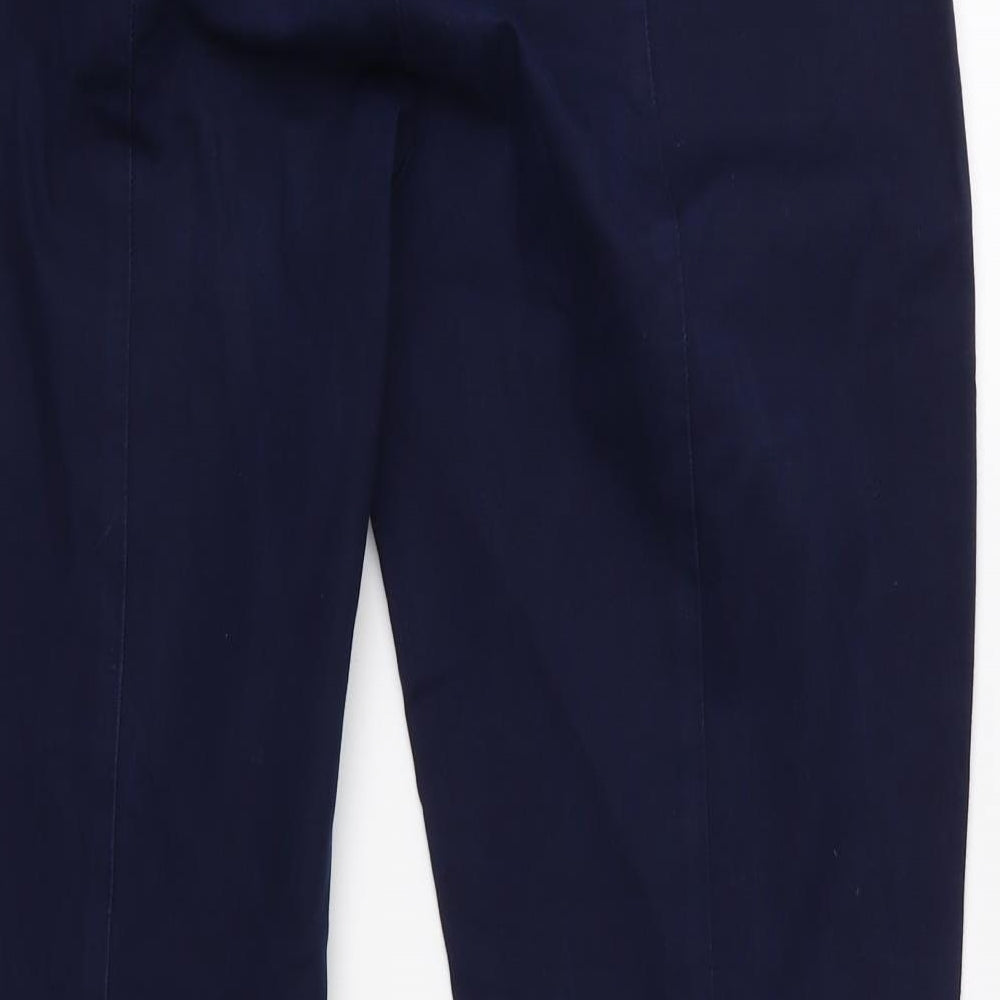 Gap Womens Blue   Cropped Trousers Size 10 L25 in