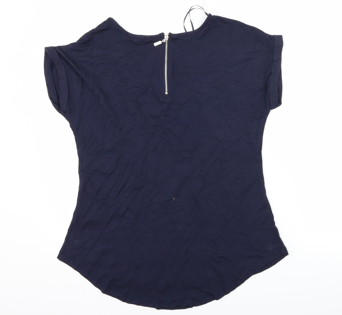 Select Womens Blue   Basic T-Shirt Size 10