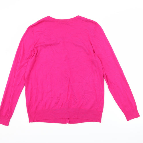 George Womens Pink   Cardigan Jumper Size 14