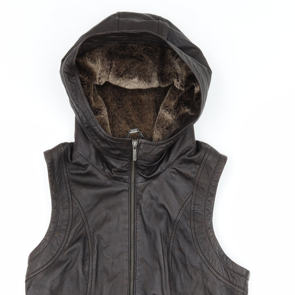 Lakeland Womens Brown   Gilet Jacket Size 14