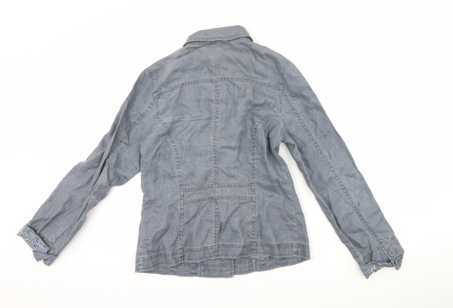 Monsoon Womens Grey   Jacket  Size 8