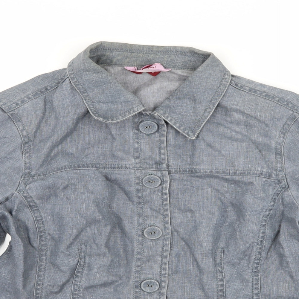 Monsoon Womens Grey   Jacket  Size 8