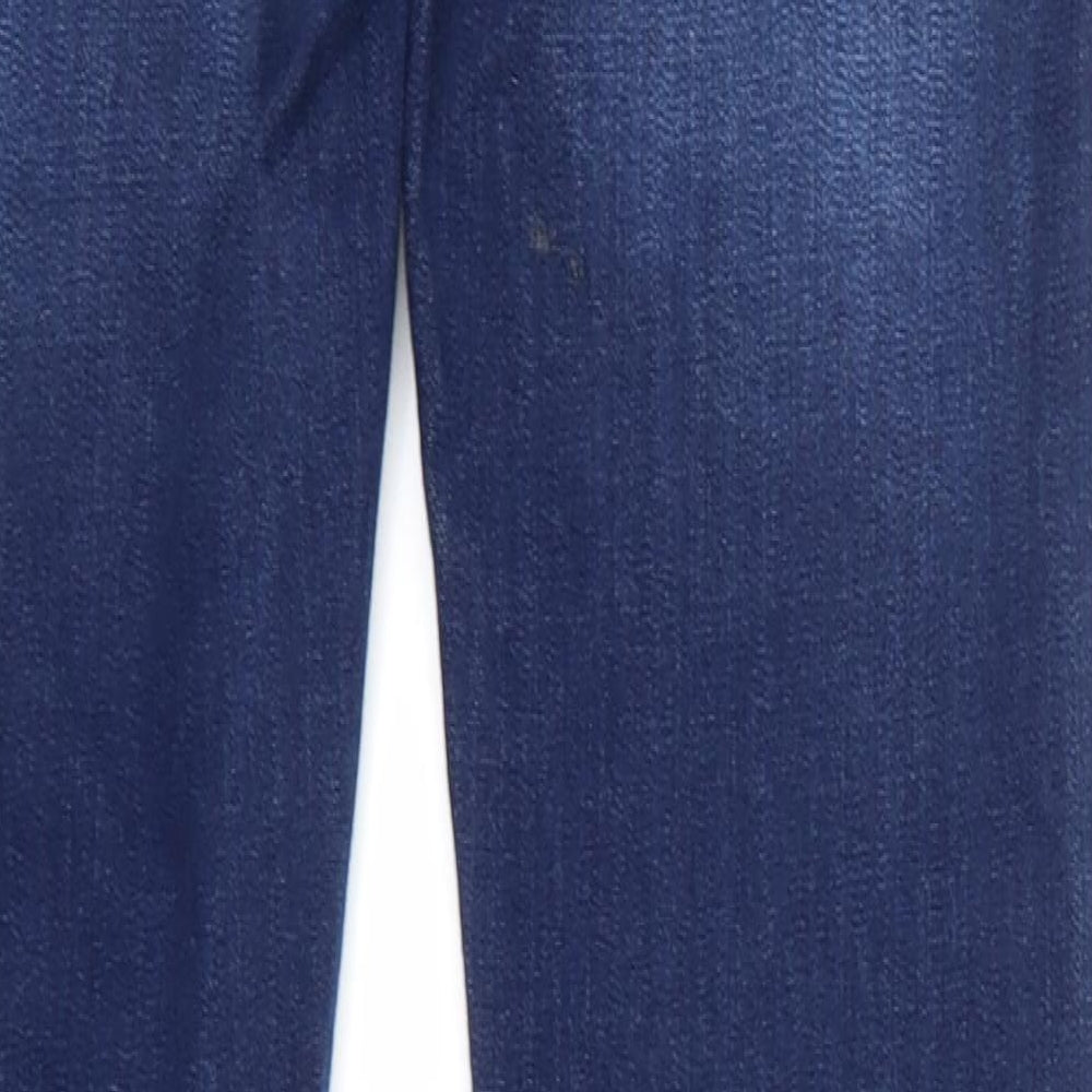 River Island Mens Blue  Denim Straight Jeans Size 28 L34 in