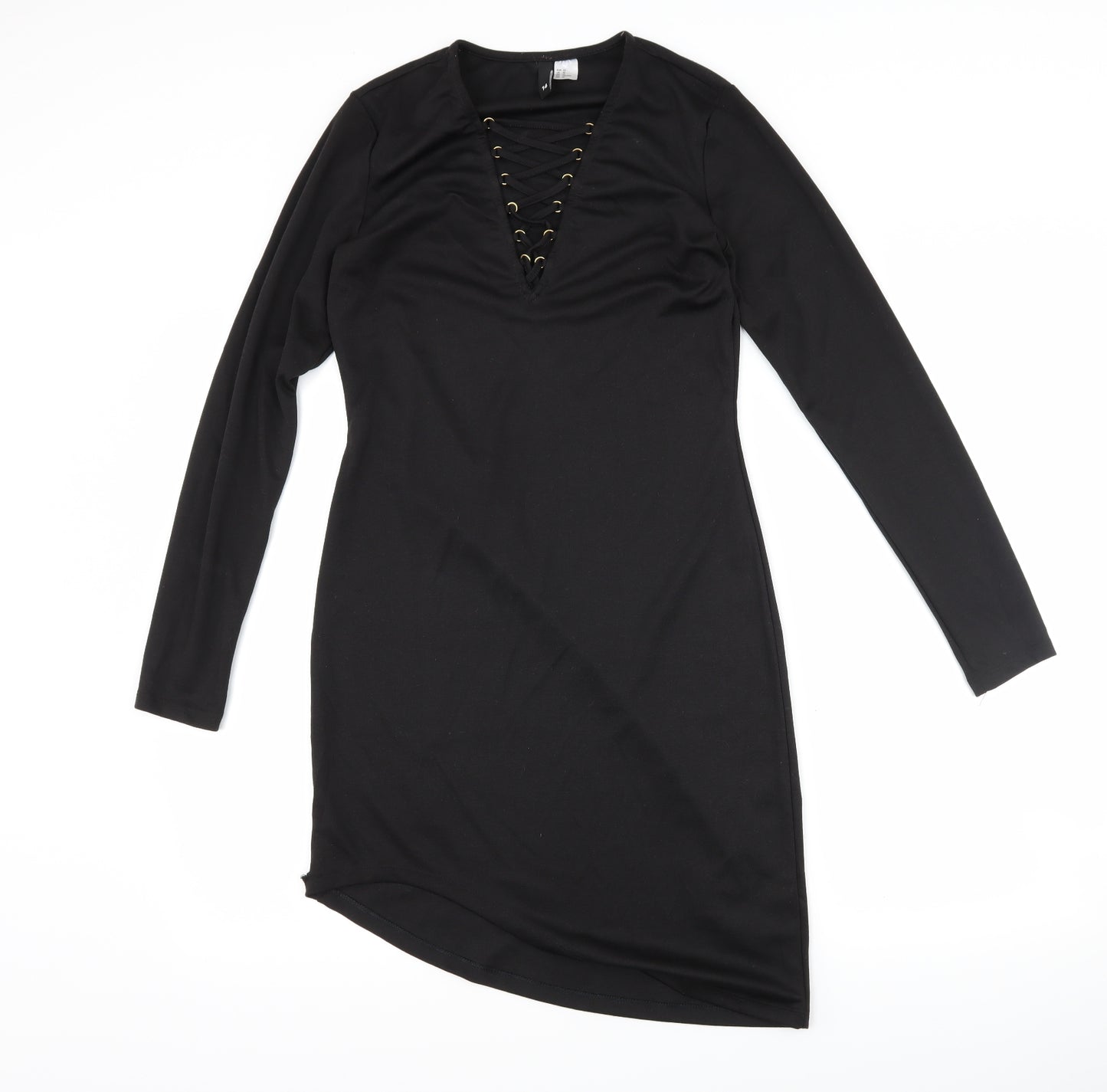H&M Womens Black   Shift  Size 14
