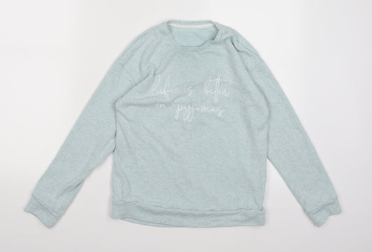 George Girls Blue   Pullover Jumper Size 11-12 Years