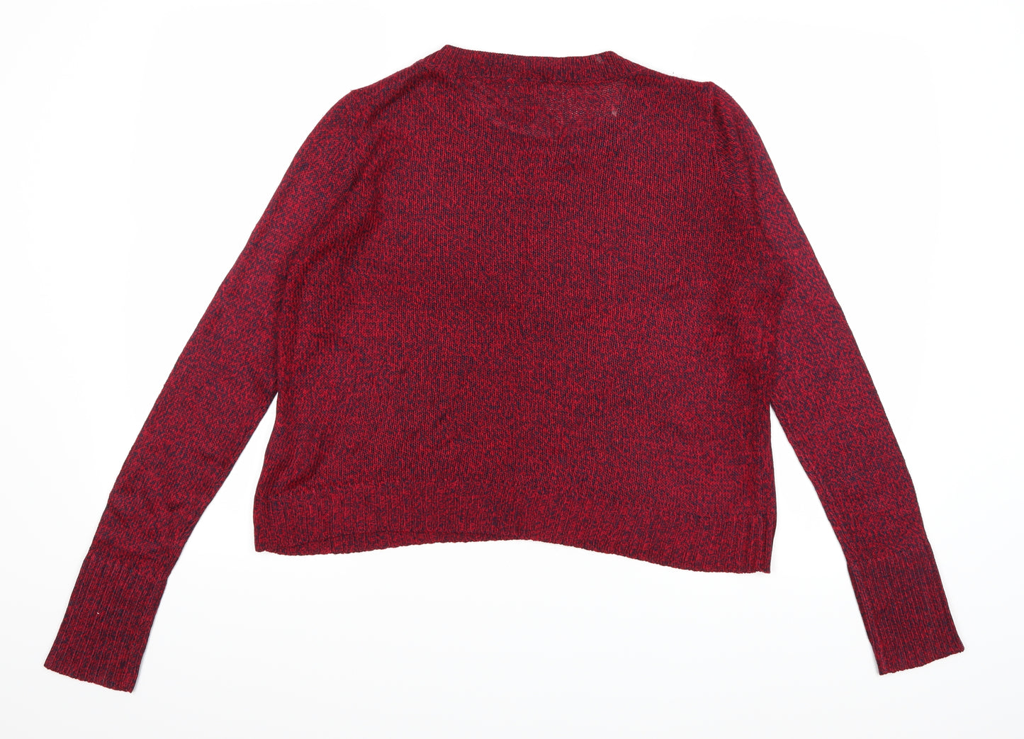 Divided by H&M Womens Red  Knit Pullover Jumper Size S