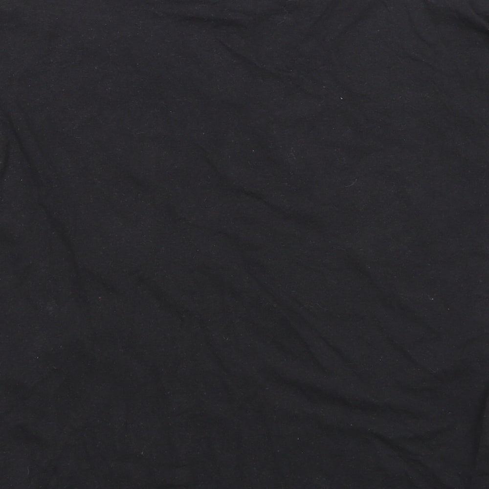 Disney Womens Black   Basic T-Shirt Size 10  - Mickey Mouse