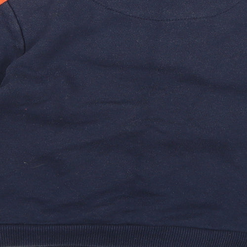 Primark Boys Blue  Jersey Pullover Sweatshirt Size 4-5 Years