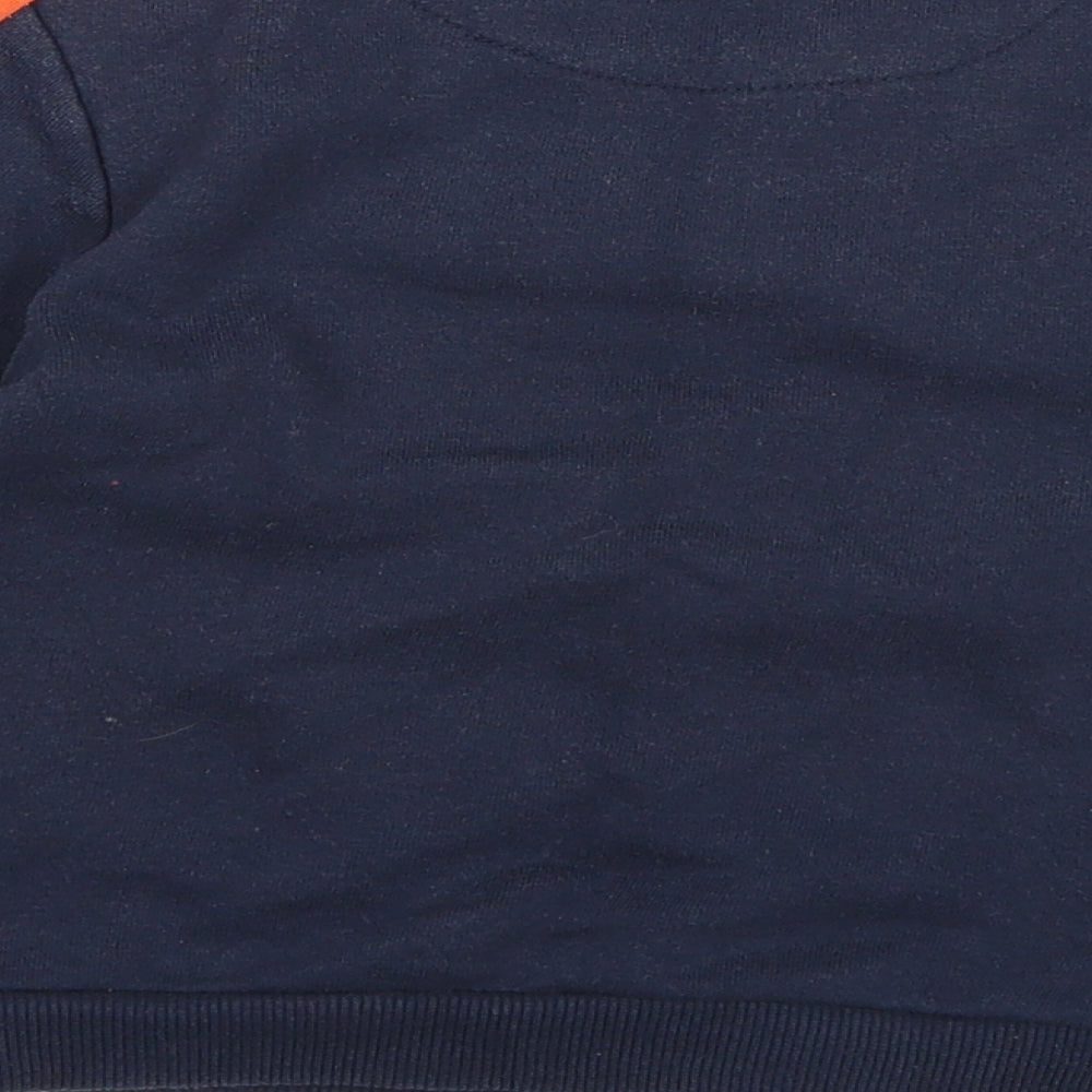 Primark Boys Blue  Jersey Pullover Sweatshirt Size 4-5 Years