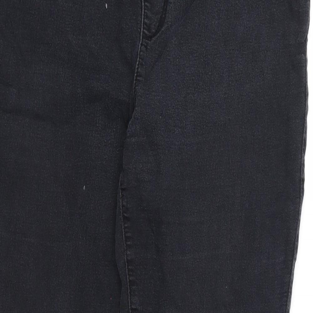 Denim Co. Womens Black  Denim Jegging Jeans Size 18 L28 in