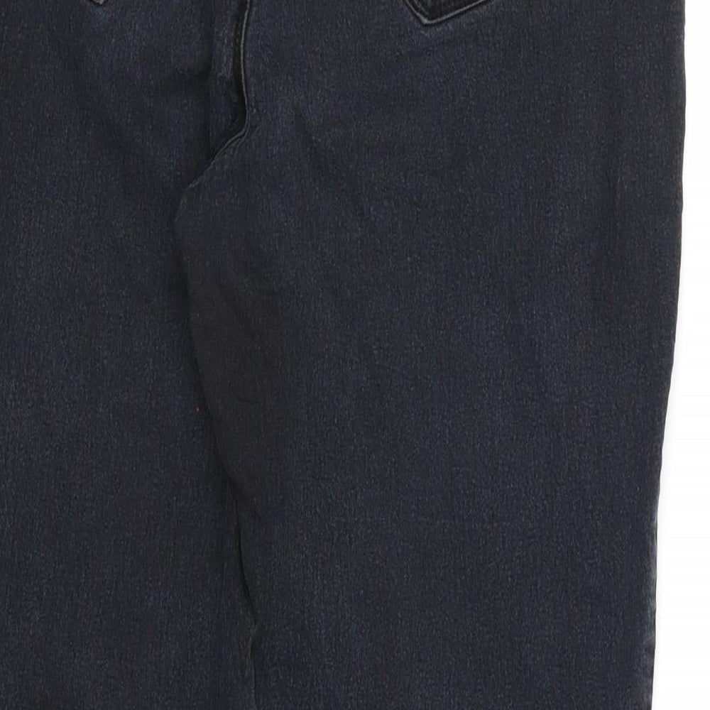 Denim Co. Womens Black  Denim Jegging Jeans Size 18 L28 in