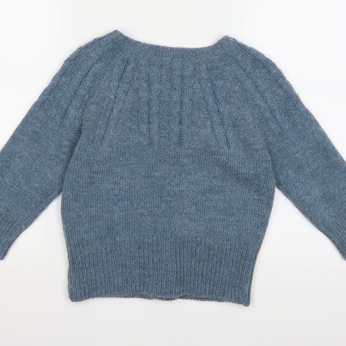 NEXT Womens Blue  Knit Cardigan Jumper Size 8