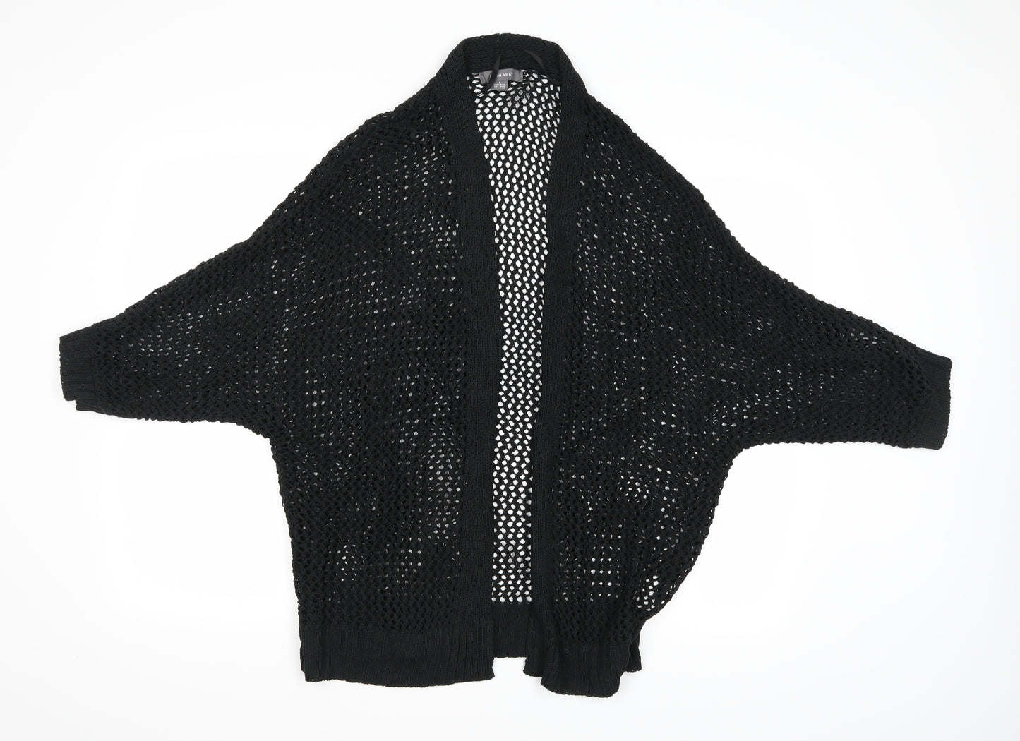 Primark Womens Black   Cardigan Jumper Size S
