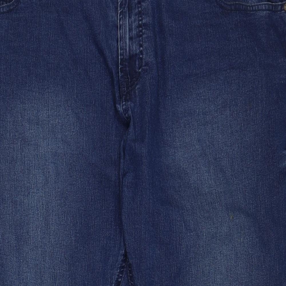 Union Blues Mens Blue  Denim Straight Jeans Size 46 L28 in
