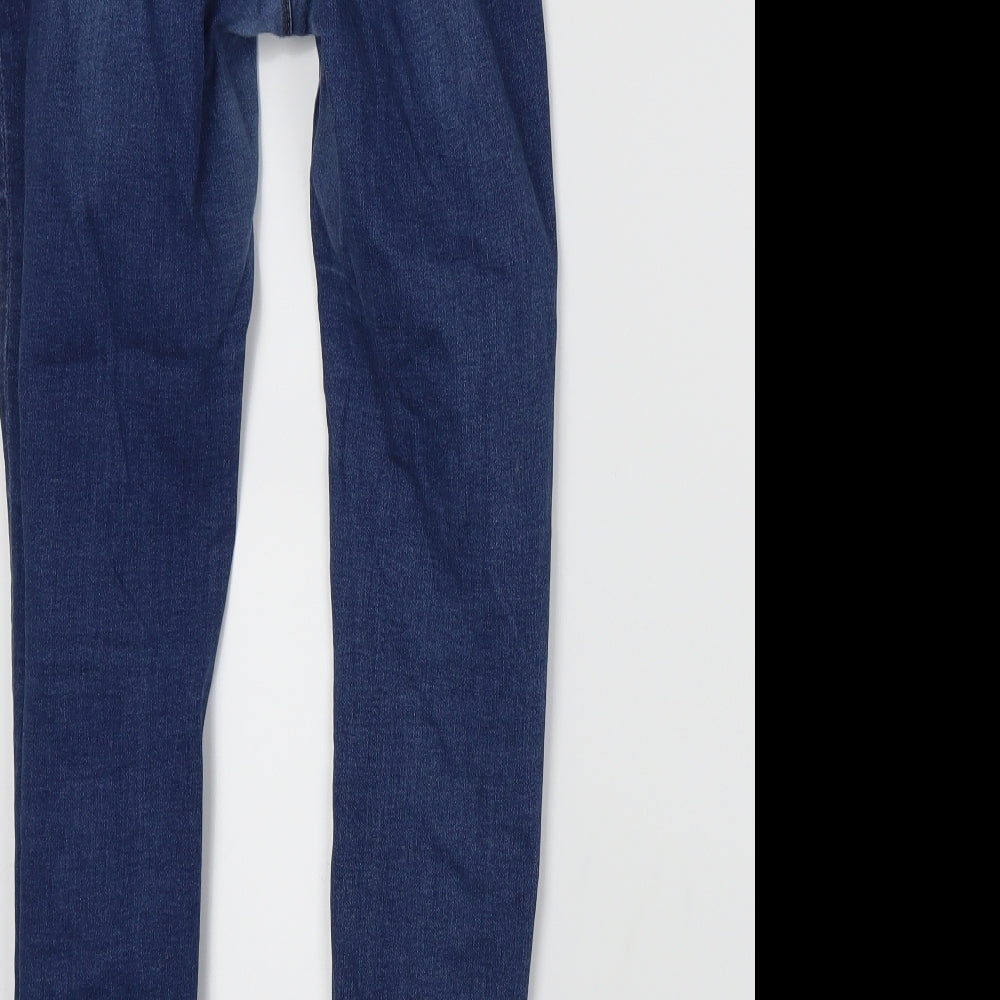 New Look Girls Blue  Denim Skinny Jeans Size 14 Years