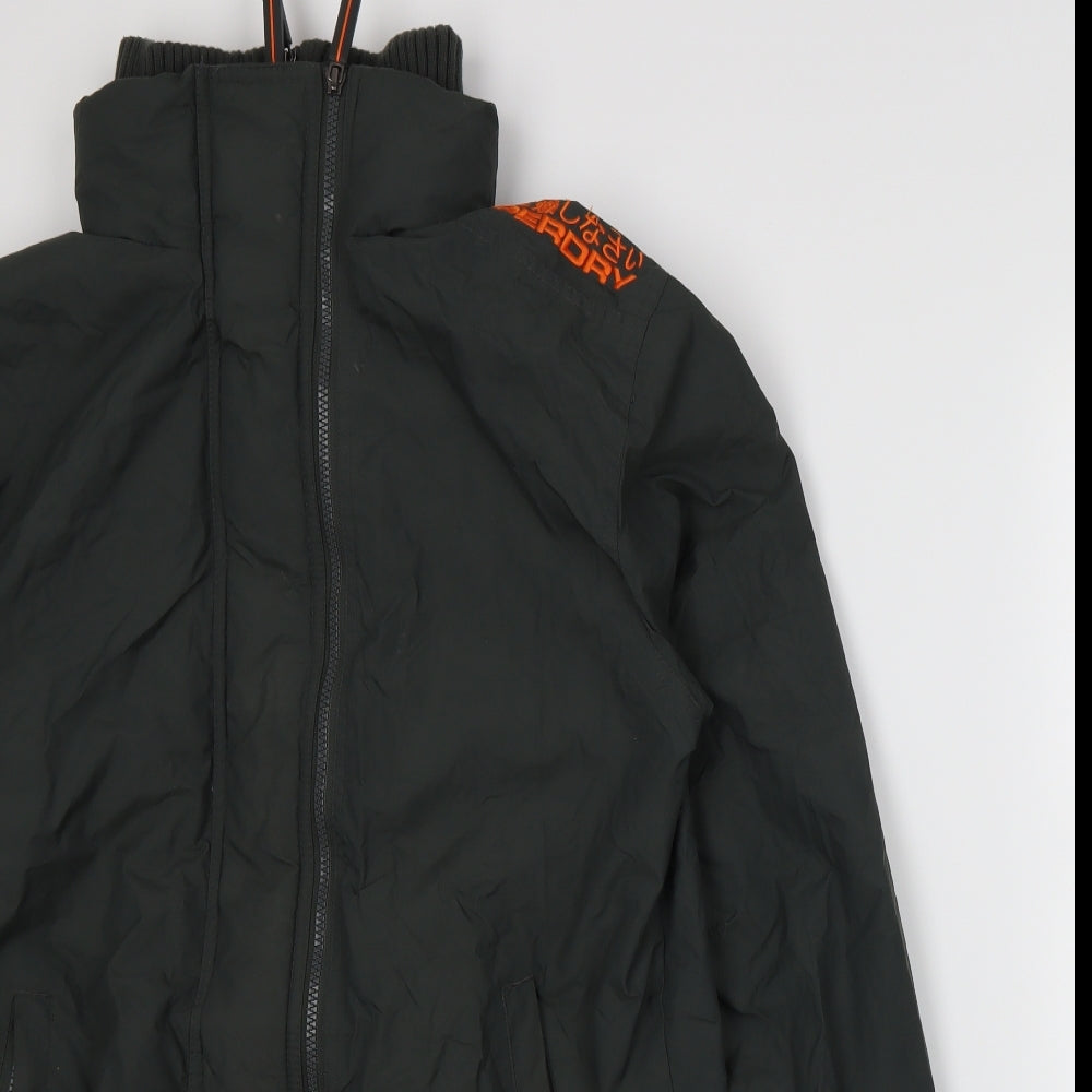 Superdry Mens Green   Windbreaker Coat Size XL