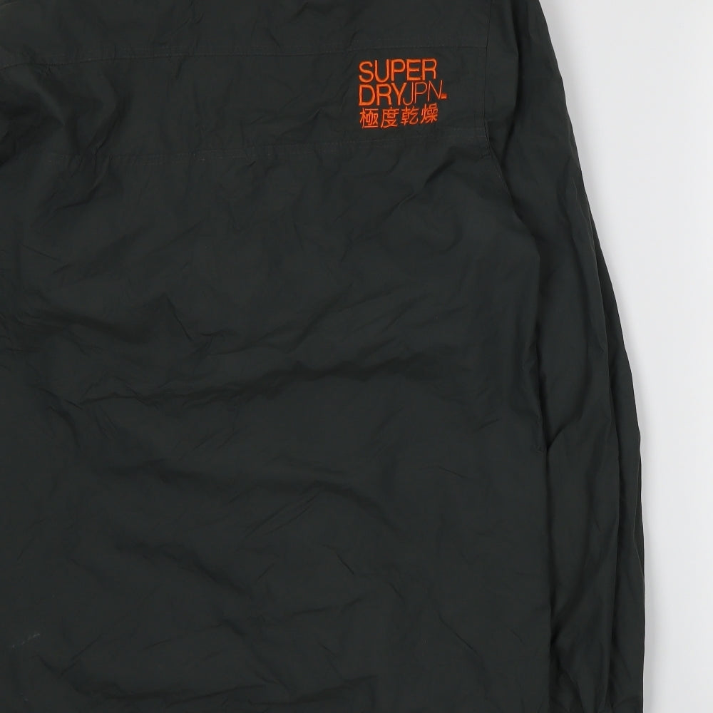 Superdry Mens Green   Windbreaker Coat Size XL