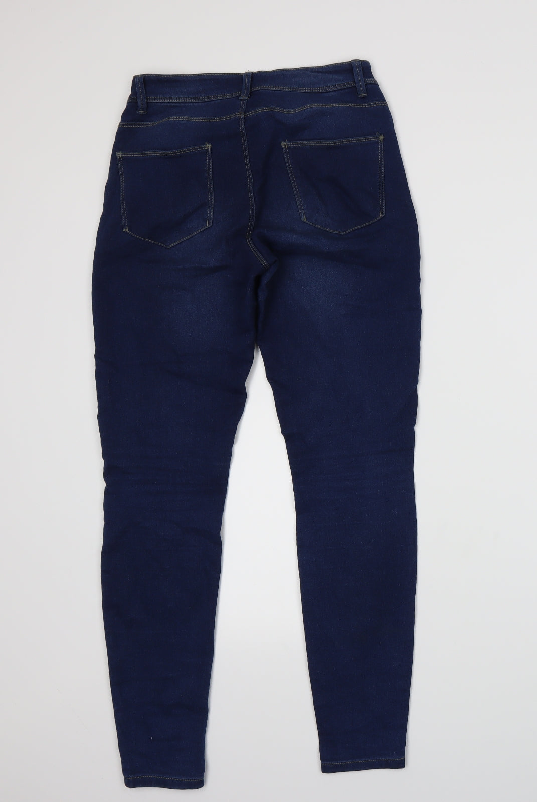 Primark Womens Blue  Denim Skinny Jeans Size 8 L26 in