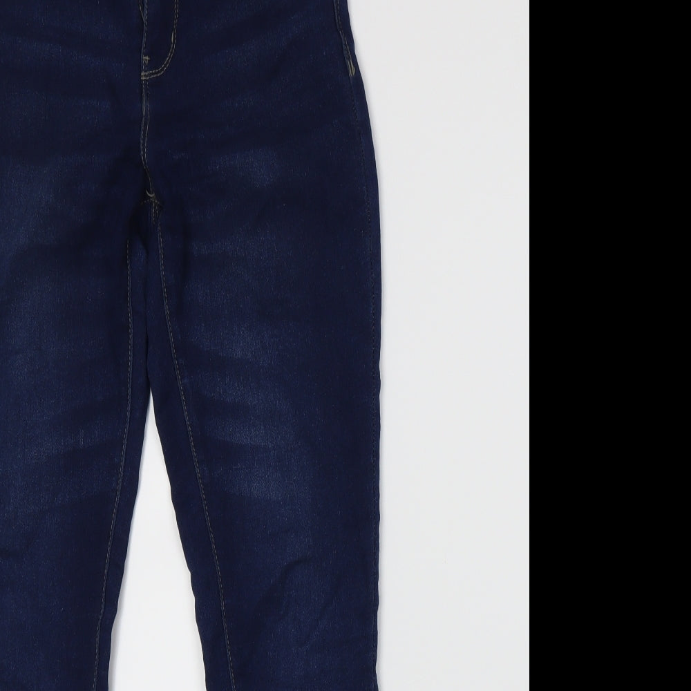 Primark Womens Blue  Denim Skinny Jeans Size 8 L26 in