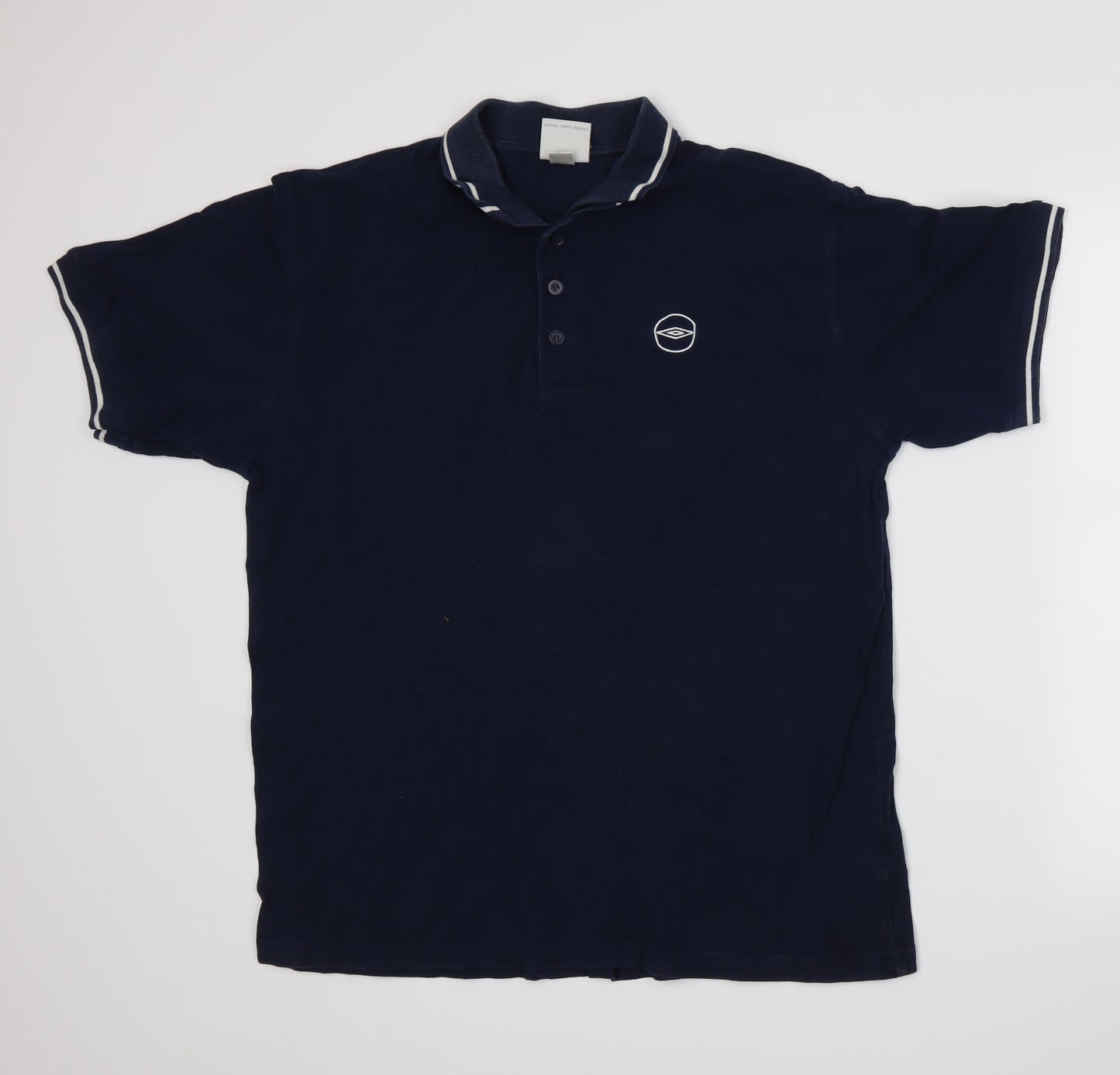 Umbro Mens Blue    Polo Size L