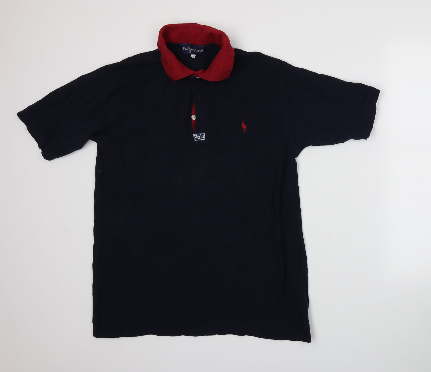 Polo Ralph Lauren Mens Blue    Polo Size L