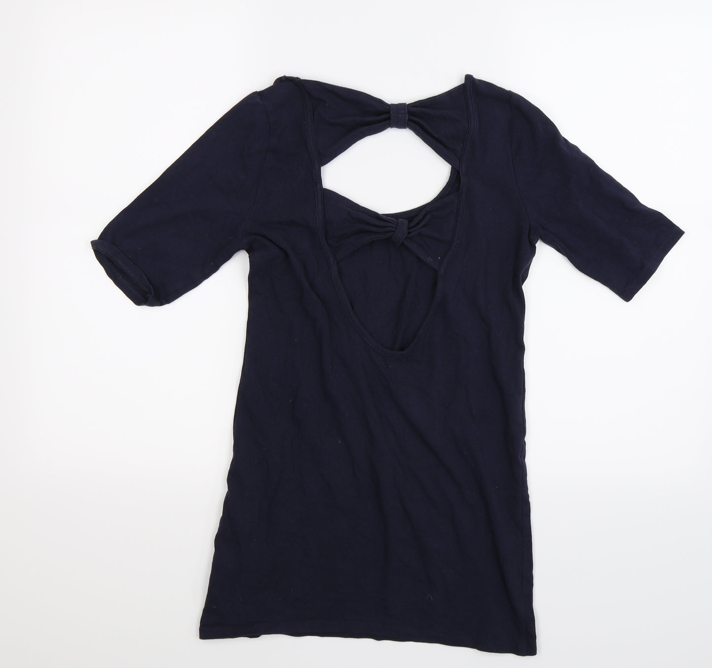 Topshop Womens Blue   Tunic T-Shirt Size 12