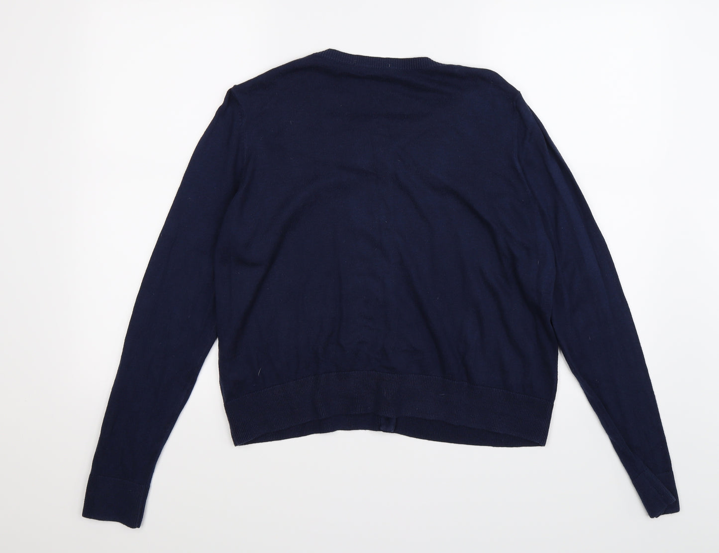 TU Womens Blue  Knit Cardigan Jumper Size 18