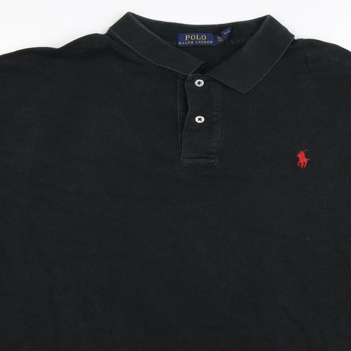 Polo Ralph Lauren Mens Black    Polo Size XL