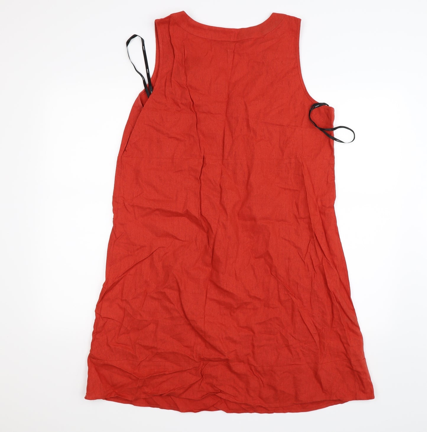 Papaya Womens Brown  Knit Shirt Dress  Size 16