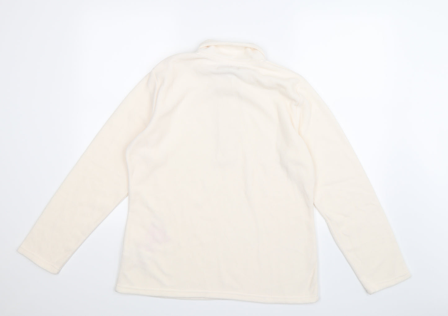 Atlas Womens Pink  Fleece Pullover Jumper Size M