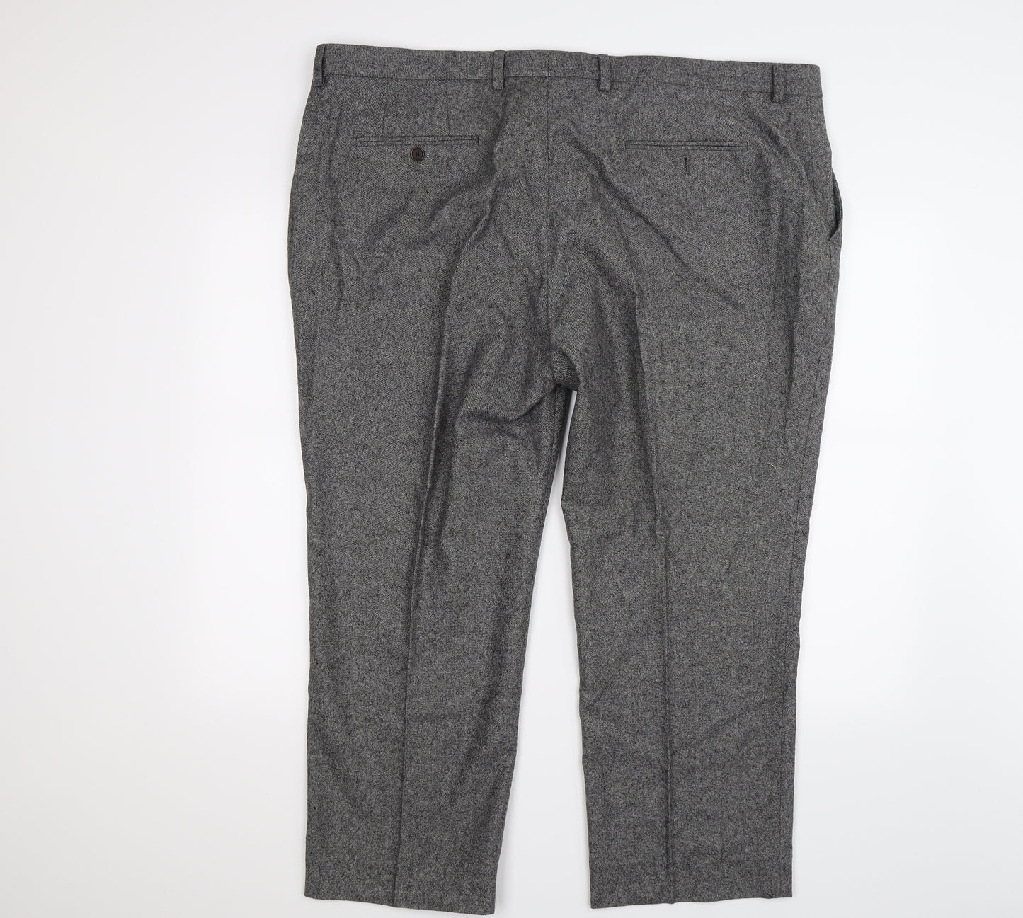 NEXT Mens Grey  Knit Dress Pants Trousers Size 44 L31 in
