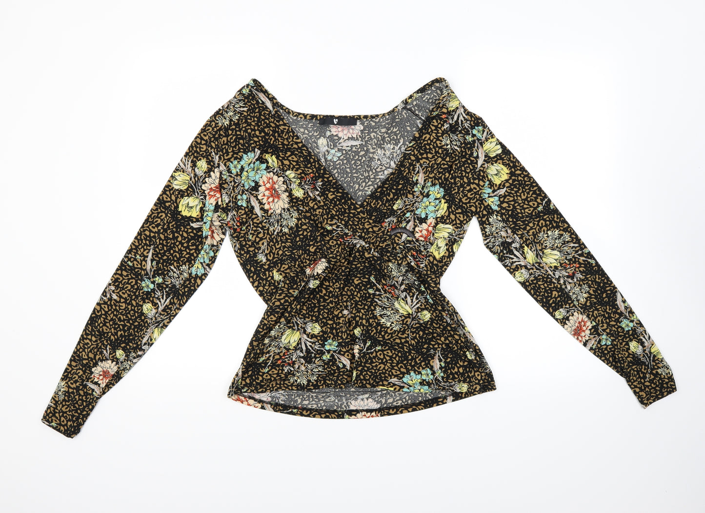 Very Womens Multicoloured Floral  Basic Blouse Size 14