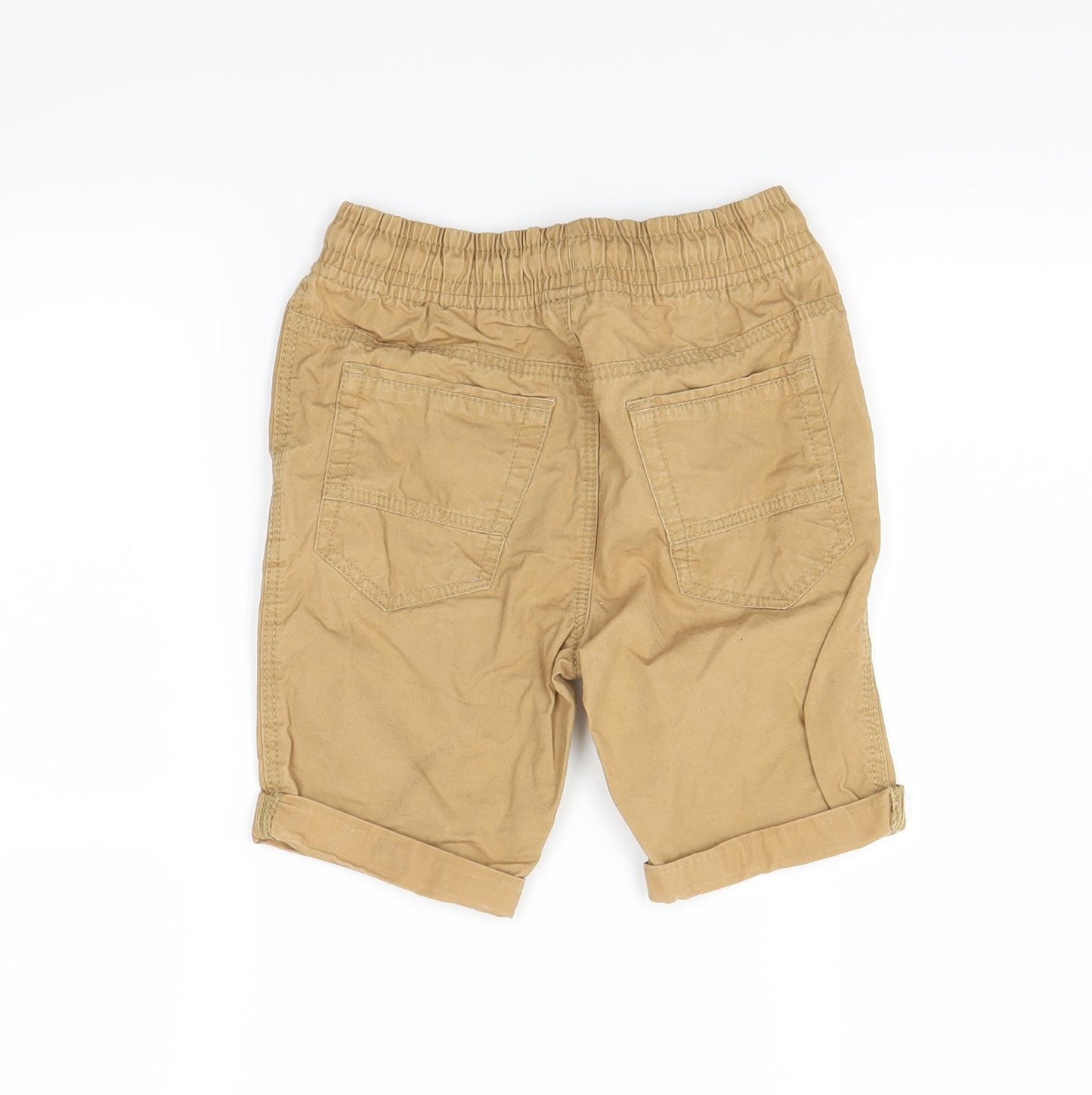 TU Boys Beige   Chino Shorts Size 6 Years