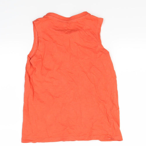 George Boys Orange   Basic Tank Size 8-9 Years
