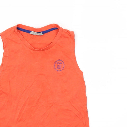 George Boys Orange   Basic Tank Size 8-9 Years
