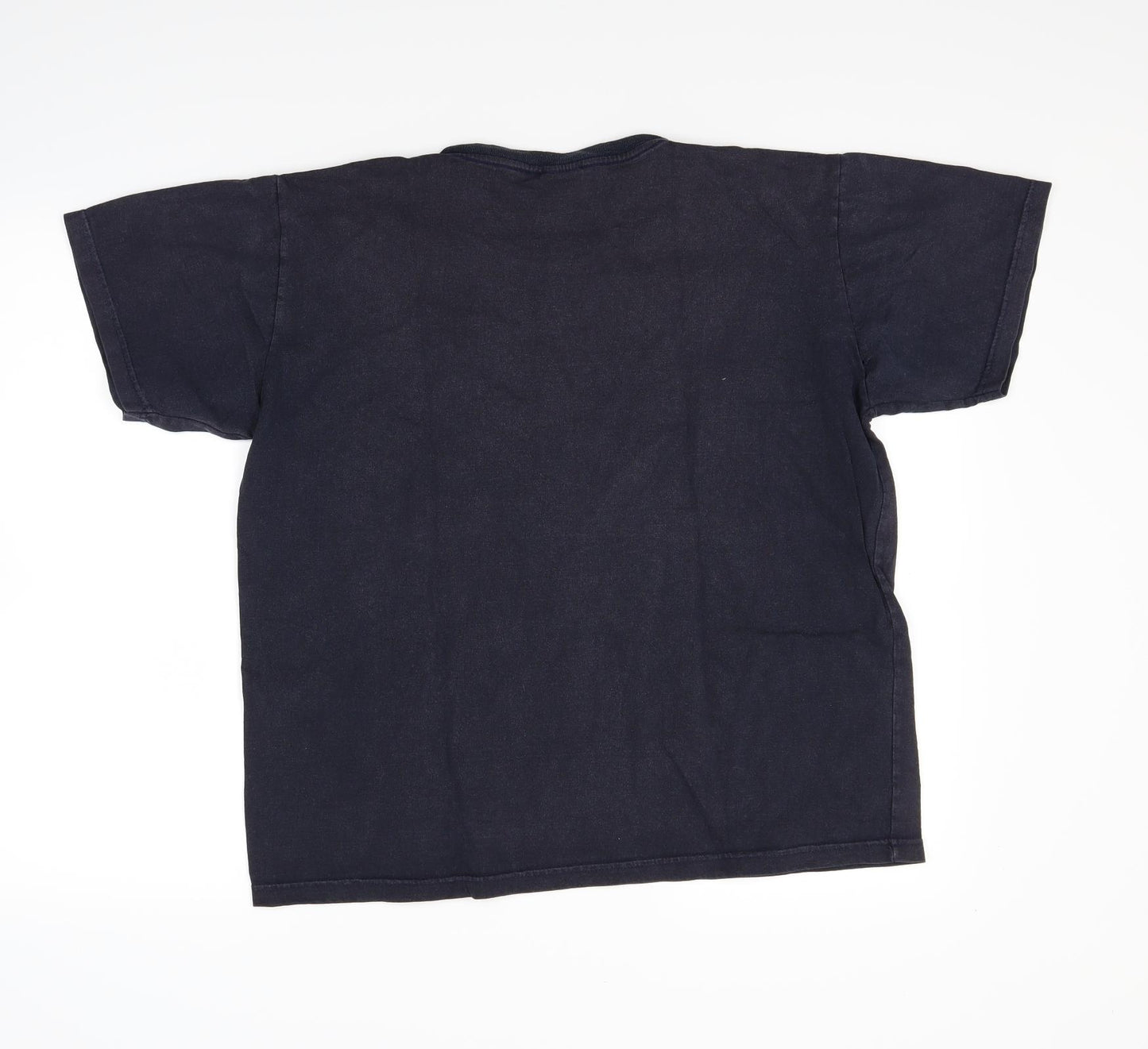 Preworn Mens Blue    T-Shirt Size M  - Norway
