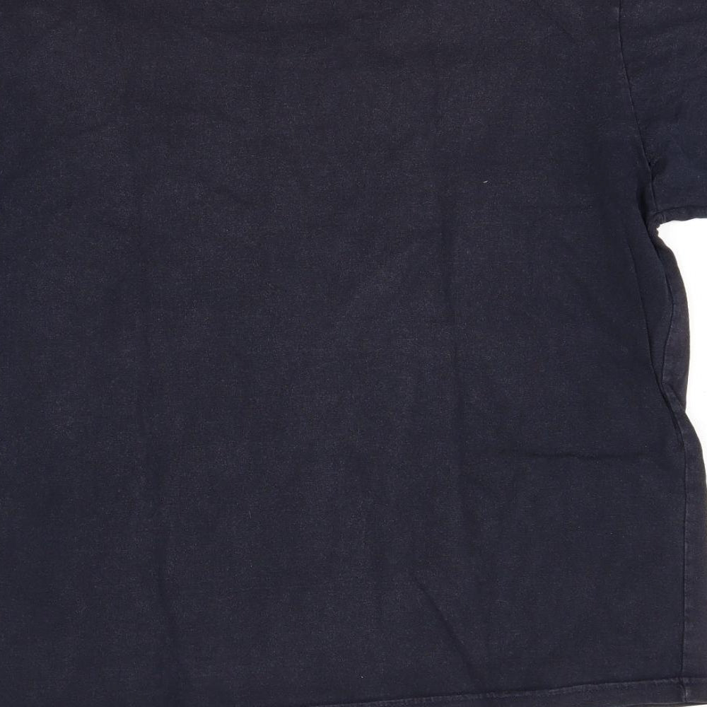 Preworn Mens Blue    T-Shirt Size M  - Norway