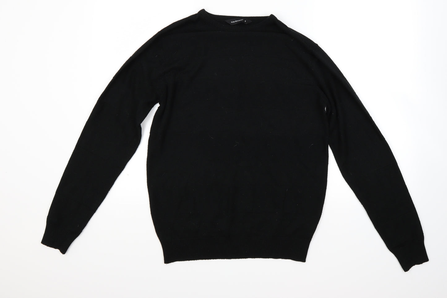 Ceader wood state Womens Black   Pullover Jumper Size S
