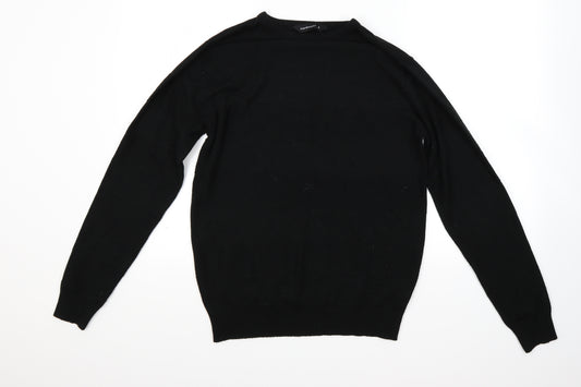 Front view of Ceader wood state women’s black jumper, size S