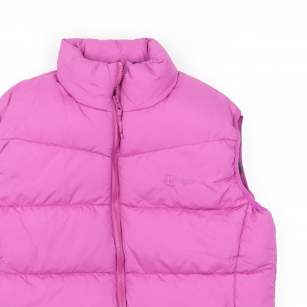 Higear Womens Purple   Gilet Coat Size 12