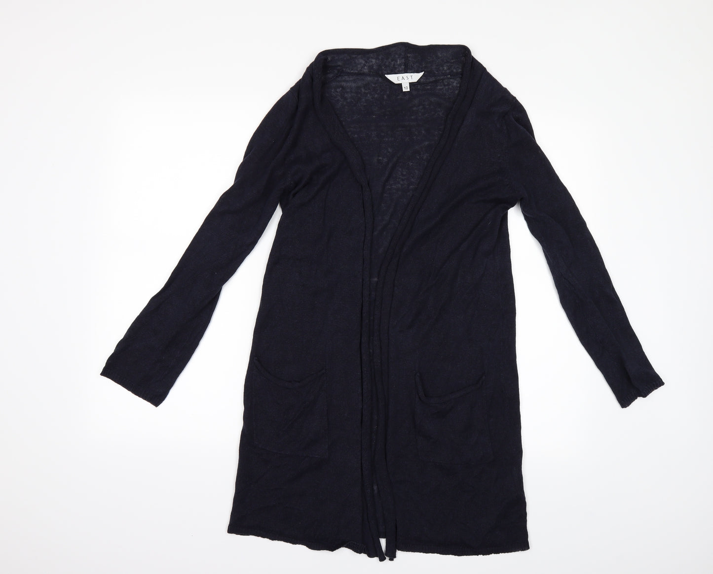 EAST Womens Blue   Cardigan Jumper Size 10