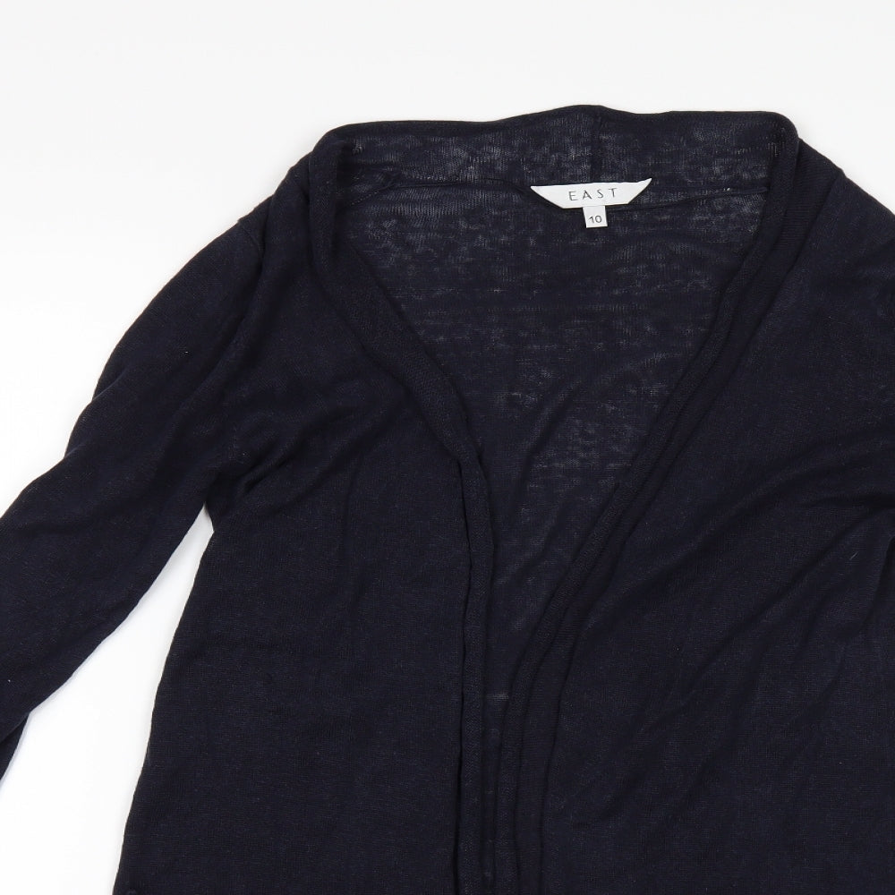 EAST Womens Blue   Cardigan Jumper Size 10