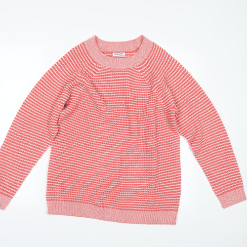 Damart Womens Orange   Pullover Jumper Size 12