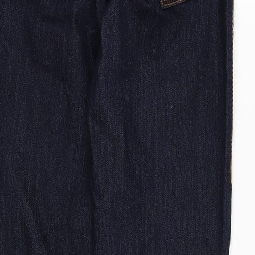 2 bwu Womens Beige  Denim Straight Jeans Size 28 L30 in