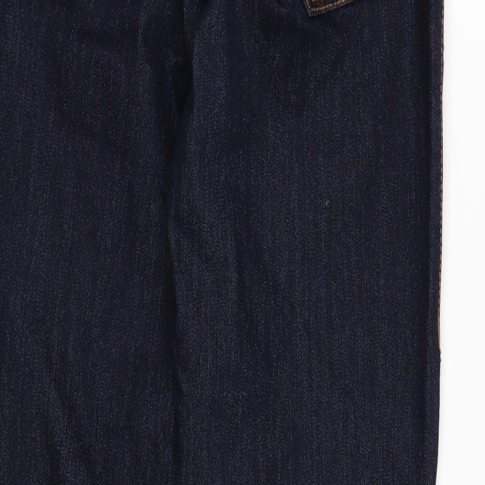 2 bwu Womens Beige  Denim Straight Jeans Size 28 L30 in