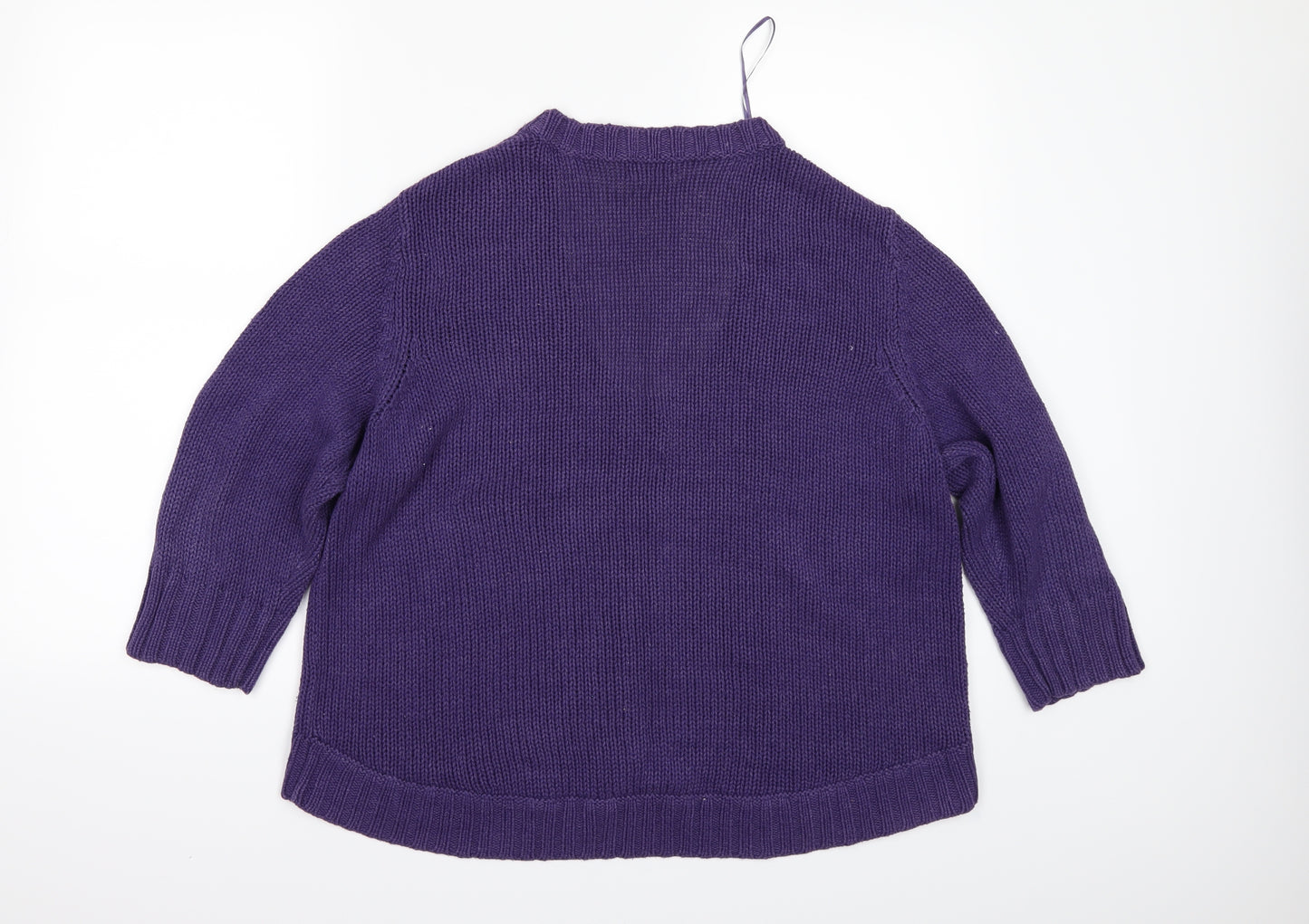 TU Womens Purple   Cardigan Jumper Size 18