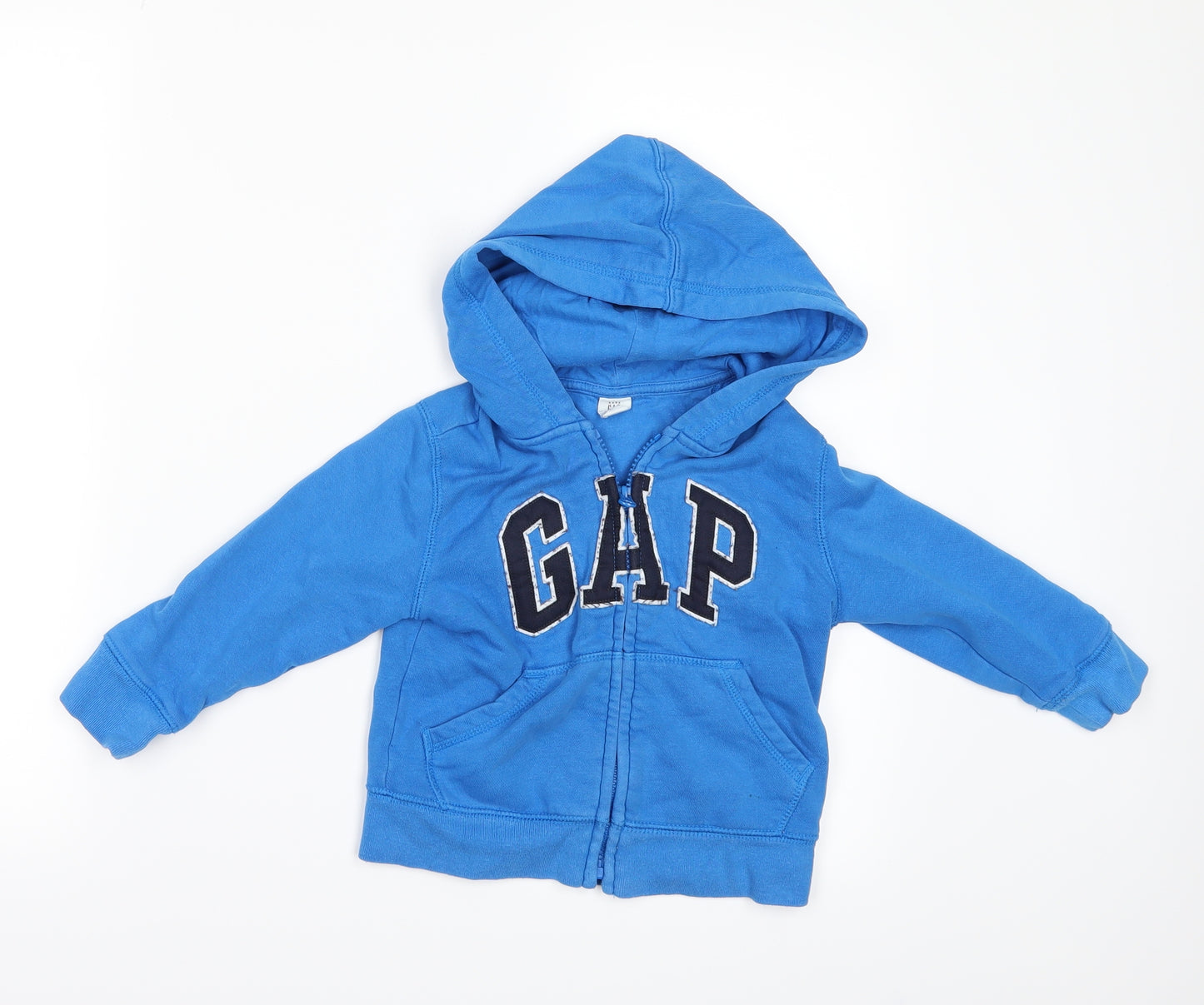 Gap Boys Blue   Full Zip Hoodie Size 3 Years