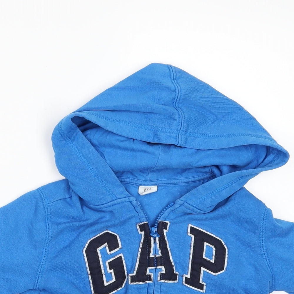 Gap Boys Blue   Full Zip Hoodie Size 3 Years