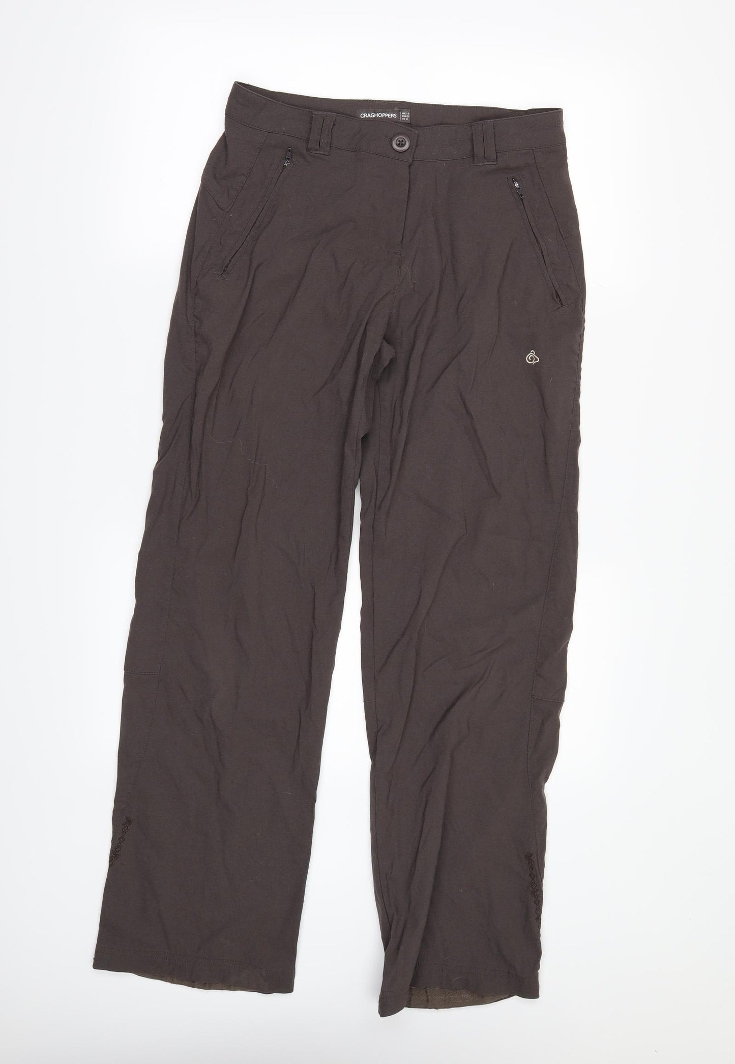 Craghoppers Womens Brown   Trousers  Size 10 L29 in