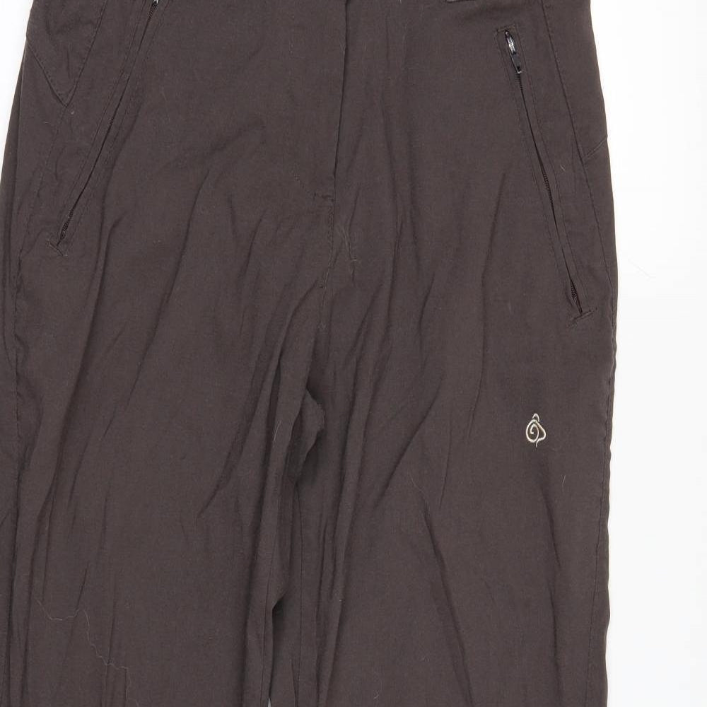 Craghoppers Womens Brown   Trousers  Size 10 L29 in